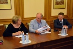 Татьяна Мерзлякова и член ЦИК России Валерий Гальченко провели рабочую встречу