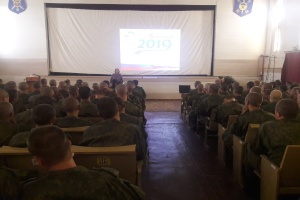 Информационная встреча с военнослужащими срочной службы