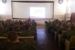 Информационная встреча с военнослужащими срочной службы
