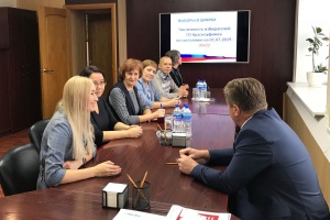 Председатель Избирательной комиссии Свердловской области с рабочим визитом в Красноуфимске