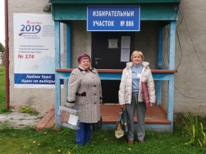Идёт досрочное голосование в отдаленных деревнях Таборинского района