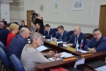 Председатель облизбиркома Владимир Русинов с рабочим визитом посетил Курган