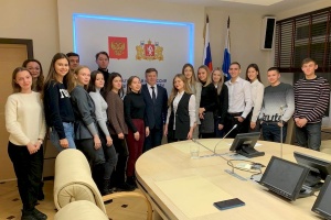 Глава облизбиркома встретился со студентами УрФУ