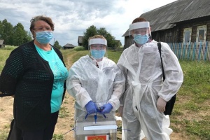 Завершилось голосование в труднодоступных деревнях Ачитского района