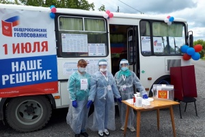 В Пышминском городском округе проходит голосование на придомовых территориях