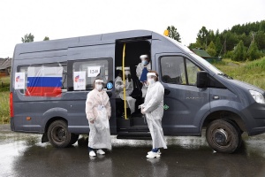 Организовано голосование на придомовых территориях