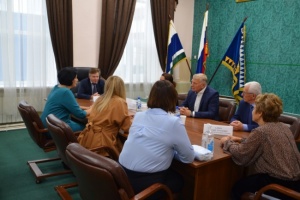 Владимир Русинов находится с рабочим  визитом на севере области
