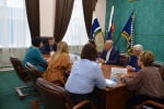 Владимир Русинов находится с рабочим  визитом на севере области