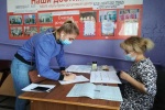 В Гарях проголосовали досрочно первые избиратели
