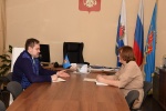 Состоялась рабочая встреча председателя ТИК с главой ГО Дегтярск