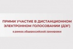 21 апреля начинается прием заявлений на участие в тестировании системы дистанционного электронного голосования