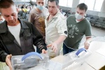 Продолжаются практические занятия по использованию технологического оборудования и сейф-пакетов