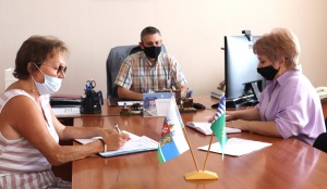 РАБОЧАЯ ВСТРЕЧА С ГЛАВОЙ