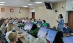 В Невьянске член ЦИК России Людмила Маркина встретилась с членами территориальных и участковых избирательных комиссий