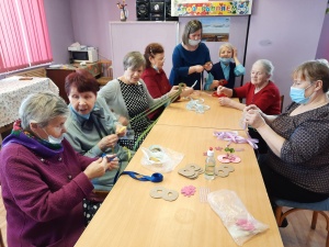 В Туринске инвалиды по зрению отметили 8 марта