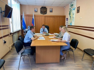 Состоялась рабочая встреча с начальником полиции