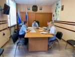 Состоялась рабочая встреча с начальником полиции
