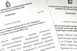Состоялось седьмое заседание Каменской районной ТИК